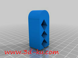 3D打印模型咖啡袋夹，防止咖啡氧的图片
