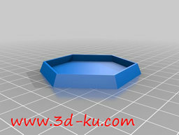 3D打印模型巴基球的底座的图片