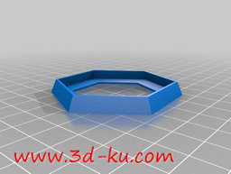 3D打印模型巴基球的底座的图片
