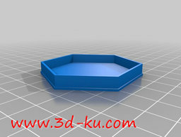 3D打印模型巴基球的底座的图片