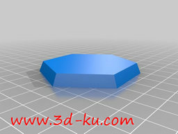 3D打印模型巴基球的底座的图片