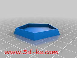 3D打印模型巴基球的底座的图片