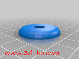 3D打印模型圆形滚轮垫圈的图片