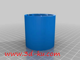 3D打印模型阀芯延伸卷筒的图片