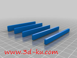 3D打印模型吉他的桥梁的图片