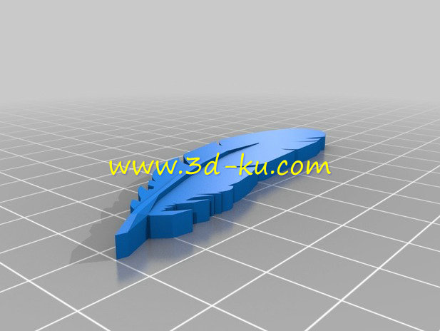 羽毛模型的图片1