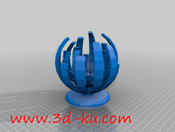 3D打印模型爪牙式烛台的图片