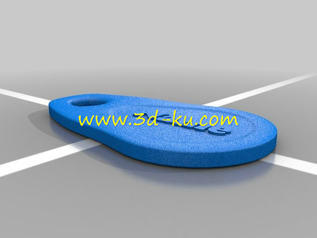 行李辨识牌模型的图片2