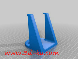 3D打印模型吉他墙壁支架的图片