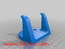 3D打印模型吉他墙壁支架的图片