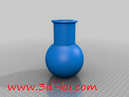 3D打印模型茶花瓶的图片