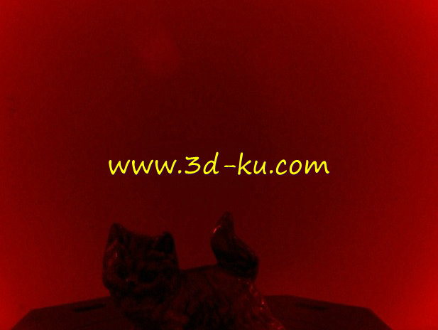 古董瓷猫模型的图片1