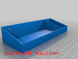 3D打印模型壁挂式的零件盛放盒的图片