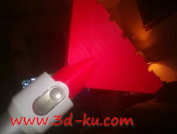 3D打印模型手持式真空地板喷嘴的图片