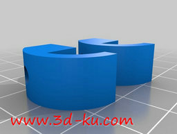 3D打印模型藏在墙里的垃圾桶的图片