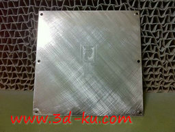 3D打印模型手工制作的铝盖表面和的图片