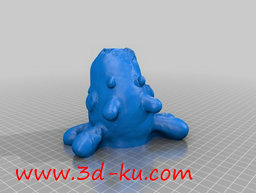 3D打印模型怪物奖杯的图片