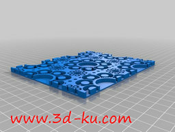 3D打印模型曼荼罗邮票的图片