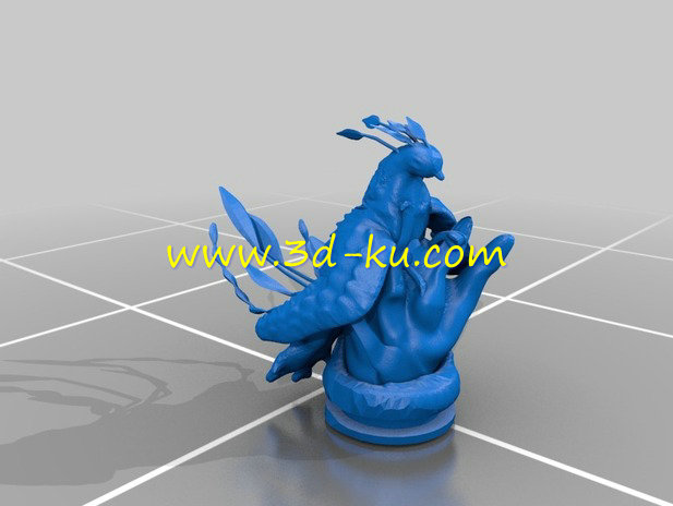 一只火焰凤凰模型的图片1