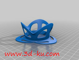 3D打印模型玻璃杯隔热罩的图片