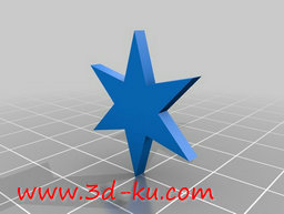 3D打印模型芝加哥旗子的图片