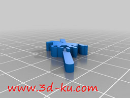 3D打印模型旋转木马的图片