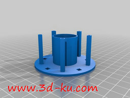 3D打印模型旋转木马的图片