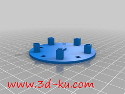 3D打印模型旋转木马的图片