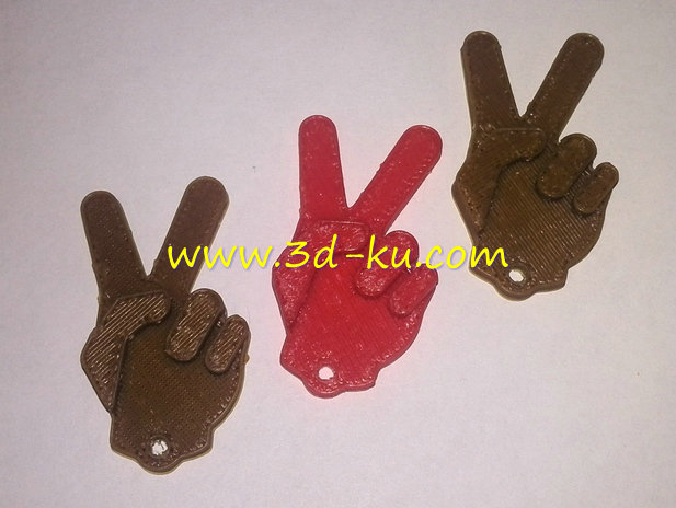 “2”的手势模型图的图片1