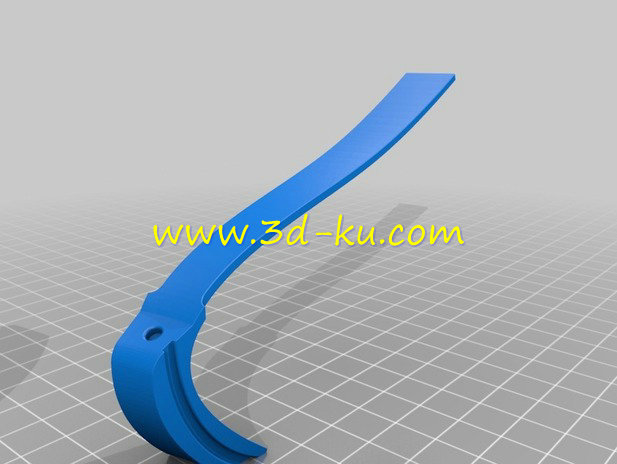 彩色长条水果碗模型的图片2