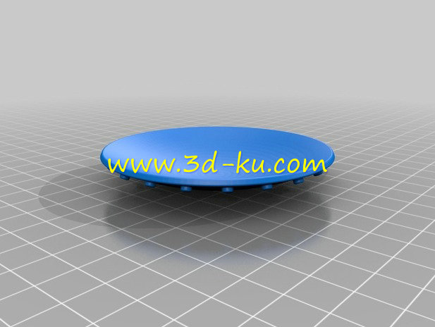 彩色长条水果碗模型的图片3