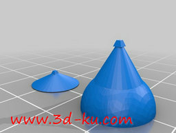 3D打印模型个性葡萄酒杯的图片