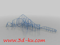 3D打印模型过山车的图片