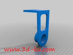 3D打印模型卷纸支架的图片