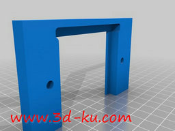 3D打印模型卷纸支架的图片
