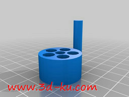 3D打印模型可以把胶带放到线轴上的图片