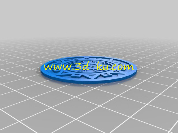 阿兹台克人的圣石吊坠模型的图片3