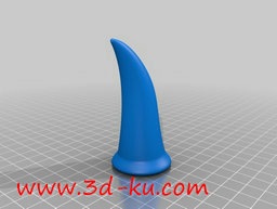 3D打印模型恶魔角的图片