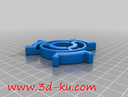 3D打印模型5.5 磅卷筒托辊的图片
