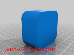 3D打印模型2 × 2网格电池盒的图片