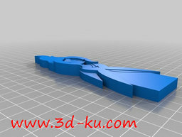 3D打印模型头顶火焰的公主的图片