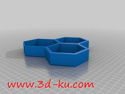 3D打印模型多格宠物食品碗的图片