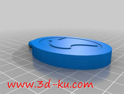 3D打印模型猕猴桃吊坠的图片