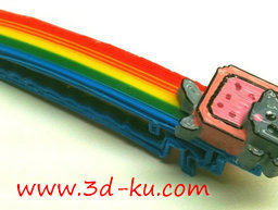 3D打印模型个性发卡的图片