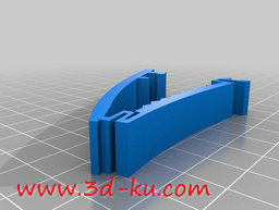3D打印模型个性发卡的图片