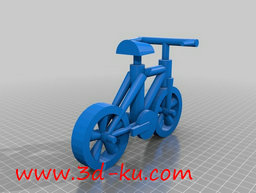 3D打印模型一个简单的代步工具的图片