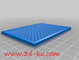 3D打印模型插图格子的图片
