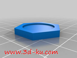 3D打印模型基本的六角砖的图片
