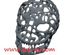 3D打印模型怪物骷髅的图片