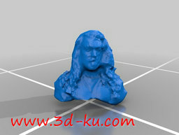 3D打印模型何塞的半身像的图片